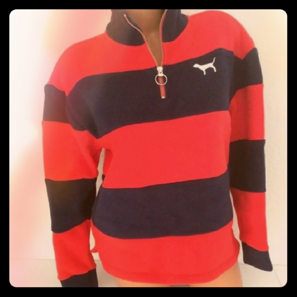 Pink VICTORIA'S SECRET FLEECE pullover